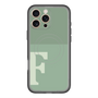 スリムプロテクションプレミアムケース with MagSafe［ オリジナル - initial two tone - F green ］