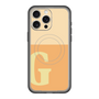 スリムプロテクションプレミアムケース with MagSafe［ オリジナル - initial two tone - G orange ］