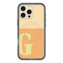 スリムプロテクションプレミアムケース with MagSafe［ オリジナル - initial two tone - G orange ］