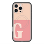 スリムプロテクションプレミアムケース with MagSafe［ オリジナル - initial two tone - G pink ］