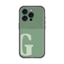 スリムプロテクションプレミアムケース with MagSafe［ オリジナル - initial two tone - G green ］