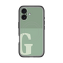 スリムプロテクションプレミアムケース with MagSafe［ オリジナル - initial two tone - G green ］