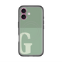 スリムプロテクションプレミアムケース with MagSafe［ オリジナル - initial two tone - G green ］