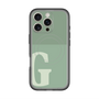 スリムプロテクションプレミアムケース with MagSafe［ オリジナル - initial two tone - G green ］