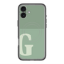 スリムプロテクションプレミアムケース with MagSafe［ オリジナル - initial two tone - G green ］