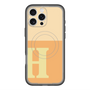 スリムプロテクションプレミアムケース with MagSafe［ オリジナル - initial two tone - H orange ］
