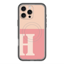 スリムプロテクションプレミアムケース with MagSafe［ オリジナル - initial two tone - H pink ］