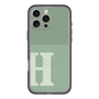 スリムプロテクションプレミアムケース with MagSafe［ オリジナル - initial two tone - H green ］