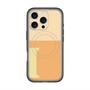 スリムプロテクションプレミアムケース with MagSafe［ オリジナル - initial two tone - I orange ］