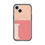 スリムプロテクションプレミアムケース with MagSafe［ オリジナル - initial two tone - I pink ］