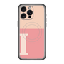 スリムプロテクションプレミアムケース with MagSafe［ オリジナル - initial two tone - I pink ］