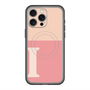 スリムプロテクションプレミアムケース with MagSafe［ オリジナル - initial two tone - I pink ］