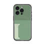 スリムプロテクションプレミアムケース with MagSafe［ オリジナル - initial two tone - I green ］