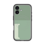 スリムプロテクションプレミアムケース with MagSafe［ オリジナル - initial two tone - I green ］