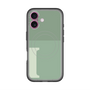スリムプロテクションプレミアムケース with MagSafe［ オリジナル - initial two tone - I green ］
