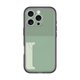 スリムプロテクションプレミアムケース with MagSafe［ オリジナル - initial two tone - I green ］