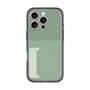 スリムプロテクションプレミアムケース with MagSafe［ オリジナル - initial two tone - I green ］