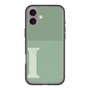 スリムプロテクションプレミアムケース with MagSafe［ オリジナル - initial two tone - I green ］