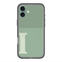 スリムプロテクションプレミアムケース with MagSafe［ オリジナル - initial two tone - I green ］