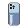 スリムプロテクションプレミアムケース with MagSafe［ オリジナル - initial two tone - J blue ］