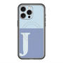 スリムプロテクションプレミアムケース with MagSafe［ オリジナル - initial two tone - J blue ］