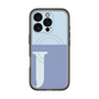 スリムプロテクションプレミアムケース with MagSafe［ オリジナル - initial two tone - J blue ］