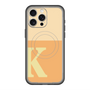 スリムプロテクションプレミアムケース with MagSafe［ オリジナル - initial two tone - K orange ］