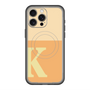 スリムプロテクションプレミアムケース with MagSafe［ オリジナル - initial two tone - K orange ］