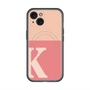 スリムプロテクションプレミアムケース with MagSafe［ オリジナル - initial two tone - K pink ］
