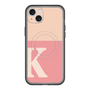 スリムプロテクションプレミアムケース with MagSafe［ オリジナル - initial two tone - K pink ］