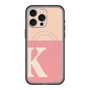スリムプロテクションプレミアムケース with MagSafe［ オリジナル - initial two tone - K pink ］