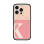 スリムプロテクションプレミアムケース with MagSafe［ オリジナル - initial two tone - K pink ］