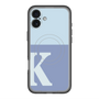 スリムプロテクションプレミアムケース with MagSafe［ オリジナル - initial two tone - K blue ］