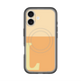 スリムプロテクションプレミアムケース with MagSafe［ オリジナル - initial two tone - L orange ］