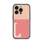 スリムプロテクションプレミアムケース with MagSafe［ オリジナル - initial two tone - L pink ］