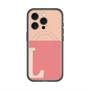 スリムプロテクションプレミアムケース with MagSafe［ オリジナル - initial two tone - L pink ］