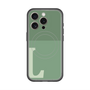スリムプロテクションプレミアムケース with MagSafe［ オリジナル - initial two tone - L green ］