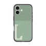 スリムプロテクションプレミアムケース with MagSafe［ オリジナル - initial two tone - L green ］