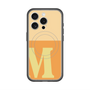 スリムプロテクションプレミアムケース with MagSafe［ オリジナル - initial two tone - M orange ］
