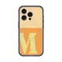 スリムプロテクションプレミアムケース with MagSafe［ オリジナル - initial two tone - M orange ］