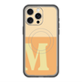 スリムプロテクションプレミアムケース with MagSafe［ オリジナル - initial two tone - M orange ］