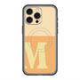 スリムプロテクションプレミアムケース with MagSafe［ オリジナル - initial two tone - M orange ］