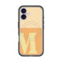 スリムプロテクションプレミアムケース with MagSafe［ オリジナル - initial two tone - M orange ］