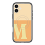 スリムプロテクションプレミアムケース with MagSafe［ オリジナル - initial two tone - M orange ］