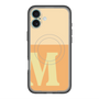 スリムプロテクションプレミアムケース with MagSafe［ オリジナル - initial two tone - M orange ］