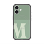 スリムプロテクションプレミアムケース with MagSafe［ オリジナル - initial two tone - M green ］