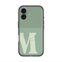 スリムプロテクションプレミアムケース with MagSafe［ オリジナル - initial two tone - M green ］