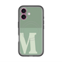 スリムプロテクションプレミアムケース with MagSafe［ オリジナル - initial two tone - M green ］