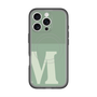 スリムプロテクションプレミアムケース with MagSafe［ オリジナル - initial two tone - M green ］