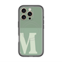 スリムプロテクションプレミアムケース with MagSafe［ オリジナル - initial two tone - M green ］